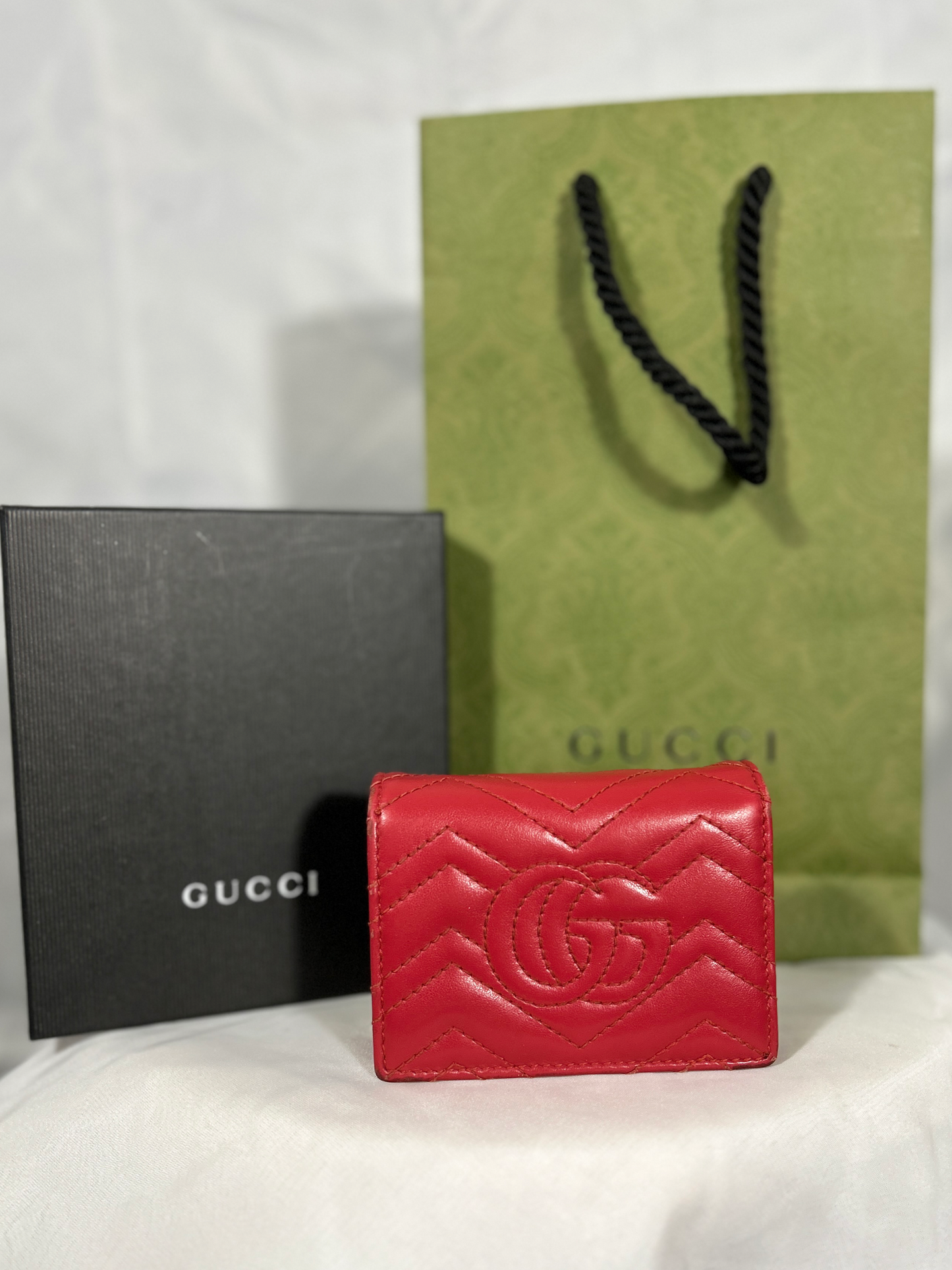 Gucci Marmont Card Case Wallet