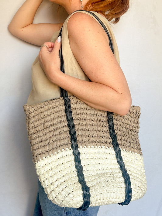 Paper Woven Handbag