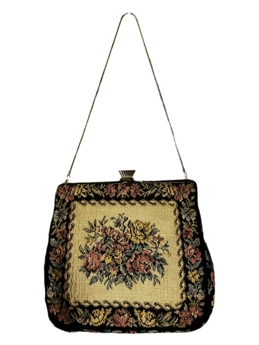 50s Tapestry Pouch Bag